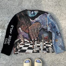 Sweatshirt Y2K Clothes American Gothic Hip Hop 3D Digital Graphics Oversized Sweatshirt Mens Womens Round Neck Long Sleeve Tops