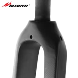 Java 3K Carbon MTB Fork,Straight Tube 100/110mm TA Thru Axle,26/27.5/29in MTB Bicycle Fork