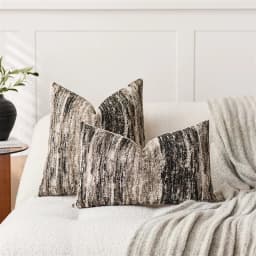 Jacquard Cushion Covers Chenille Striped Pillow Case Couch Home Textured Bed Pillowcases Accent Pillows Couch Home Decorative