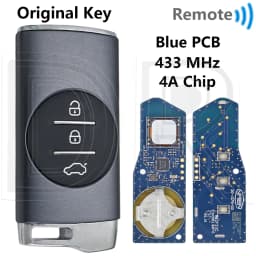Great 4A Chip 433MHz Original Promixity Car Remote Control Key For Chery New Tiggo 7plus 8Plus 3X 5X TX TXL LX Exeed Vantas