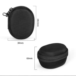 Portable EVA Single Watch Travel Case Watch Storage Organizer Box Watch Holder Waterproof for Smartwatches Zippered Container