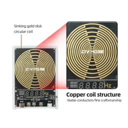 0.01-99999HZ Schumann Wave Generator Pure Sine Frequency Modulation Resonance Ultra-Low Frequency Pulse Signal Generator
