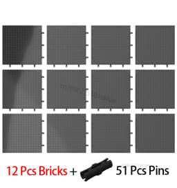 Wholesale 16X16 Pixel Art Building Blocks Bottom Plate 65803 Bricks Baseplate Part Compatible 31212 21333 98138 Pixel Toys Gifts