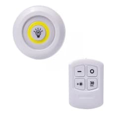 LED Light COB Under Cabinet Light Night Light Wireless Remote Control Dimmable Wardrobe Lamp 5W Super Bright Closet Lighting