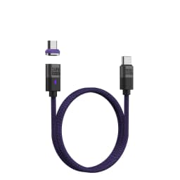 240W PD3.1 Magnetic Charging Cable Ultra thin Nylon Braided Cord ctoc 48V 5A Super Quick fast 100W for Xiaomi Samsung Emarker