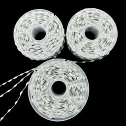 DC5V/12V 1000ct Pixels 1.5cm-20cm Pitch WS2811 LED Seed Pixel String Light RGB IC Addressable Full Color IP67 3Pin Clear Wire