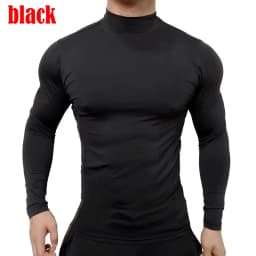 Men's High Collar Sweater Pullover Casual Solid Color Sweaters Long Sleeve Warm Knitted Turtleneck Outerwear