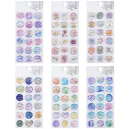 Creative Lacquer Seal Candy Stickers Scrapbooking Diy Journal Stationery Sticker Deco Art Supply