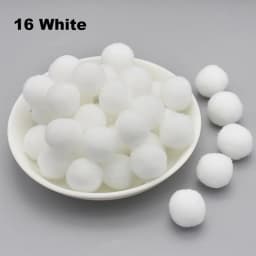 30-300Pcs Pom Poms Fluffy Soft Pompom Ball 8/10/15/20/25/30mm Handmade Sewing Craft DIY Kids Toy Christmas Weddinrg Decoration