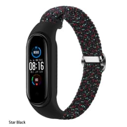 Bracelet for Xiaomi mi band 7 6 strap braided solo loop Elastic nylon pulseira Replacement belt correa mi band 5 4 3 strap