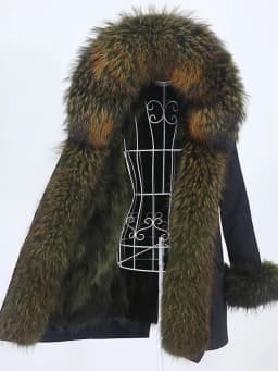 OFTBUY Winter Jacket Women Long Parka Real Fox Fur Coat Natural Raccoon Fur Collar Hood Thick Warm Streetwear Parkas New