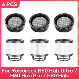 Fit for ( Roborock H60 Hub Ultra / H60 Hub Pro / H60 Hub ) Dust Bag Filter Vacuum Cleaner Parts Accessories Replacement