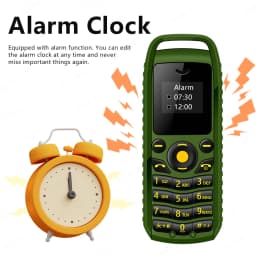 SERVO B25 Ultra Mini Mobile Phone 2 SIM Standby 2G Network Call Recording Magic Voice Blacklist Feature Smaller Backup Cellphone