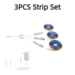Smart TUYA COB LED Strip Light 1-6PCS Set Group Lighting Support Alexa Echo Plus Google Assistant APP Voice Control For Cabinet