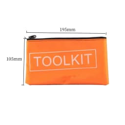 Zipper Canvas Oxford Hardware Toolkit Bag Waterproof Storage Organizer Multifunctional Portable Travel Bag Small Tool Bags