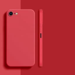 For iPhone 8 Case For iPhone SE 2022 2020 7 8 Plus Cover Case Luxury Shockproof Soft TPU Liquid Silicone Phone Back Cover Case