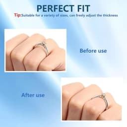 New Invisible Clear The Ring Size Adjusting Tools Tighten Reducer Jewelry Suit Ring Size Shrink Tools