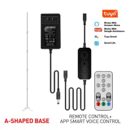 200cm Tuya RGB Floor Lamp Smart APP Remote Control Modern Corner Floor Light Atmospheric LED Stand Lighting Festival Decoration
