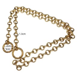 High Quality Purse Chain Strap Zinc Alloy Shoulder Handbag Strap Replacement Handle Chain Metal Chunky Bag Chain Strap