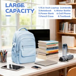 Backpack for Elementary Girls, School Backpacks for Teens Women's Backpack High School Bag Cute Style Middle School Backpacks