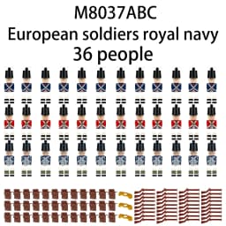 Crusader Knights Roman Warriors Middle Ages Medieval Europe Military Building Blocks Figures Castle Kingdom King Legion Set