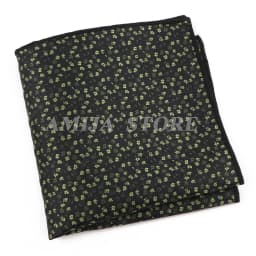 High Grade Handkerchief Man Jacquard Water Ripples Constellation Paisley Christmas's Day Party Pocket Square Handkerchiefs Suit