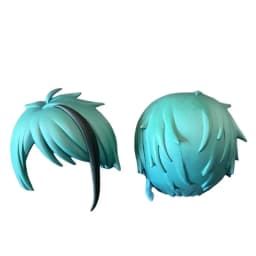 Ob11 GSC DOLL Clay white model hair doll accessories