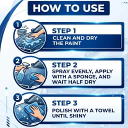 1-5PCS Car Nano Coating Spray Auto Quick-Dry Coating Hydrophobic Protection Polishing Maintenance Renewal Agent Accessories