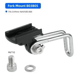 Bicycle Front Light Bracket Clamp Road Bike MTB Headlight Mount on Fork For Rocksbros/ CatEye/ XOSS/Gfitnix/Trerk