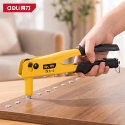 20Cr Steel Jaw One-Hand Rivet Gun Quick-Change 4 Nozzles 2.4/3.2/4/4.8mm Pop Riveter Heavy Duty Blind Rivet Tool Sheet Metal