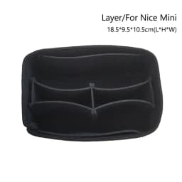 Durable Felt Handbag Insert Bag Storage Organization Purse Liner Bag Support Portable Internal Bag for For LV Nice Nano/Mini/BB