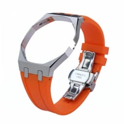 Stainless Steel Watch Case And Strap Mod Kit For Swatch X AP Royal Pop Pocket Changer To Wristwatch Personalized Accessories