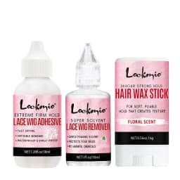 Wig Glue Waterproof Adhesive Bonding Lace Toupee Front Closure and Glue Remover Travel Size Wigs Extension Products for Beginner