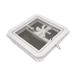 Universal Roof Vent Skylight with Screen Window 14x14 Inch Dustproof And Waterproof for RV Standard Size 42x42 Cm