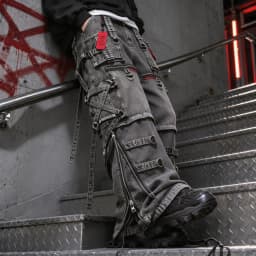 Hip Hop Complex Heavy Industry Workwear Jean Casual Denim Pants High Waist Straight Wide Leg Jeans Harajuku Y2k Men Women Jeans