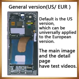 6.8' 120Hz AMOLED For Samsung Galaxy Pantall S23 Ultra LCD with Frame S921B S918U Display Assembly Touch Screen Digitizer