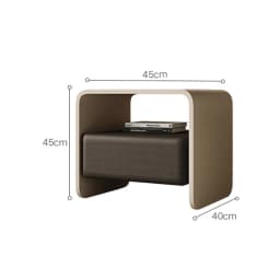Nordic Luxury Night Table Aesthetic Trendy Storage Design Nightstand Unique Glamour Mesas Noches Dormitorio Bedroom Furniture