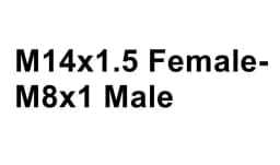 2pcs M14x1 M14x1.5 M16x1.5 Female - Sizes Male Brass Female-Male Reducer Reducing Hex Pipe Fitting Pressure Gauge