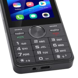 UNIWA HOPE XS24 4G Touch Screen T9 Keypad Phones 3.5“ Dual SIM Smart Phone Android 8.1 2+16GB 2500mAh Cellphone Whatsapp Google