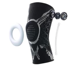 Sports Knee Pad Knob Pressure Spring Support Silicone Shock Absorption Breathable Nylon for Running Basketball Fitness