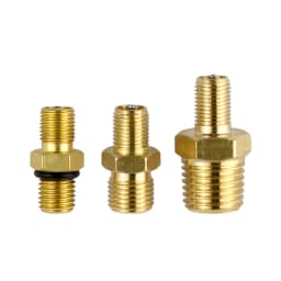 Brass Tire Valve Stems 1/8 NPT 1/4 NPT M8x1 High-Quality Air Valves for Car Motorcycle Bike Tires Caps Durable