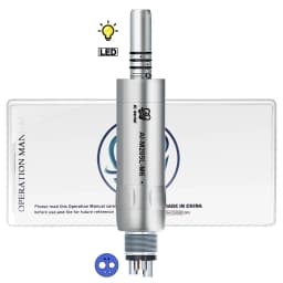 Dental Inner Water Air Motor Slow Speed Handpiece Parts AI-M204/M205 Non-LED Turbine Connector AI-M205LG LED Generator Series