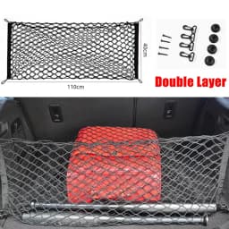 Car Rear Trunk Net For Toyota RAV4 Wildlander XA60 2025-2026 Storage Bag Interior Luggage Elasticity Organiser Auto Accessorie