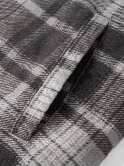 SIMWOOD High Standard 2025 Winter New Washed Vintage Plaid Jackets Men Oversize Anti-static Fabric Puffer Coats