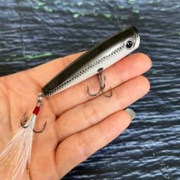 7g 65mm Surface Popper Fishing Lures Long Casting Artificial Hard Bait Topwater Pencil Swimbait Wobblers for Pike Perch Supplies