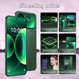 K-Touch M18 Pro Max 7.3 HD Mobile Phones 7800mAh Cell Phone 22GB+2TB Smartphone Android 15 Octa Core Unlocked 5G Dual SIM 16+48MP Camera Cellphones