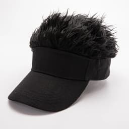 Creative Performance Wig Golf Baseball Hat Hip-Hop Sun Hat Funny Duck Tongue Sun Hat Men's And Women's Pointed Wig Hat