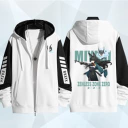 Anime Zenless Zone Zero 3D Print Zip Up Women/Men Hoodie Sweatshirt ZZZ ZZZERO Hoshimi Miyabi Cosplay Zipper Hooded Jacket
