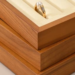 Wooden 3 in1 Multi-function Jewelry Display Box High quality Microfiber Ring Earring Bangle Organizer Case Luxury Storag Box
