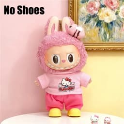 15 17cm For Labubu Doll Cartoon Hellokitty Outfit Clothes Magic Dark Style Kuromi Skirt Dress Cosplay Change Clothing Accessory